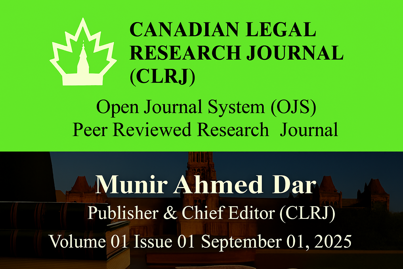 Canadian Legal Research Journal (CLRJ)